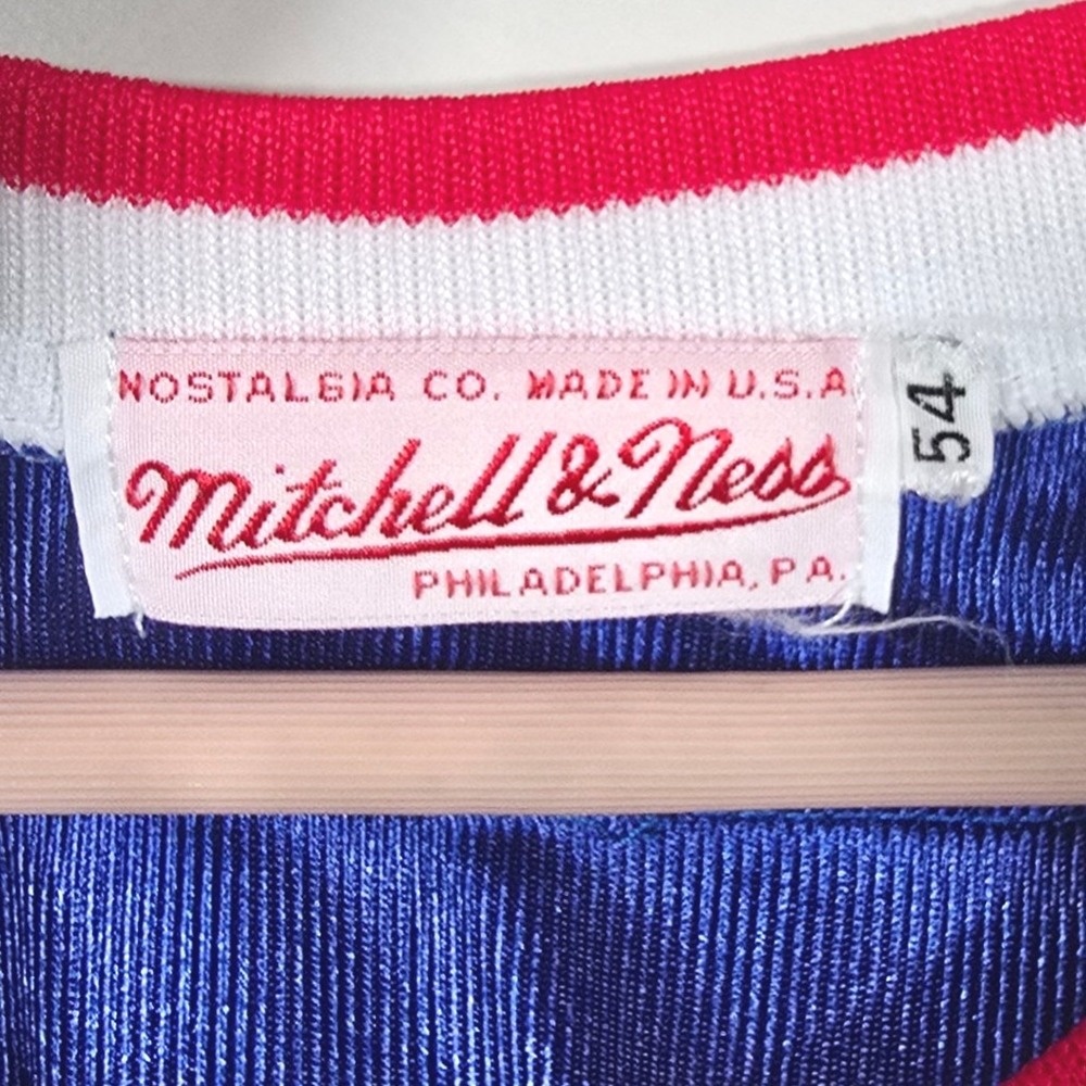 Mitchell & Ness NY Giants 1981 Taylor 54 Jersey Blue Throwbacks NFL‎ Mens 54 - Picture 6 of 6